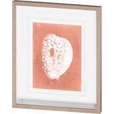 Sealife on Coral III by Vision Studio Hand Embellished Textured Framed Art Print Matted under Glass from Mercana - Luna Furniture