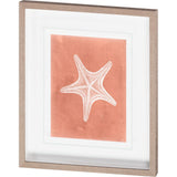 Sealife on Coral IV by Vision Studio a Hand Embellished Textured Framed Art Print Matted under Glass from Mercana - Luna Furniture