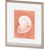 Sealife on Coral V by Vision Studio a Hand Embellished Textured Framed Art Print Matted under Glass from Mercana - Luna Furniture