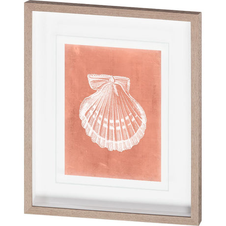 Sealife on Coral VII by Vision Studio Hand Embellished Textured Framed Art Print Matted under Glass from Mercana - Luna Furniture