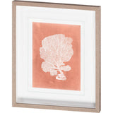 Sealife on Coral VIII by Vision Studio Hand Embellished Textured Framed Art Print Matted under Glass from Mercana - Luna Furniture