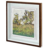 Meadow Lands I by Jennifer Goldberger Hand Embellished Textured Framed Art Print Matted under Glass from Mercana - Luna Furniture