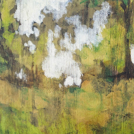 Meadow Lands I by Jennifer Goldberger Hand Embellished Textured Framed Art Print Matted under Glass from Mercana - Luna Furniture