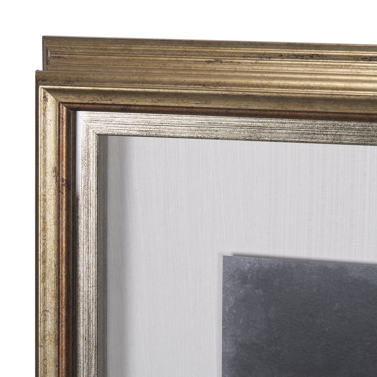 Foliage Dramatique I by Vision Studio Hand Embellished Textured Framed Art Print Matted under Glass from Mercana - Luna Furniture