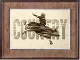 Country by THE Studio a Framed Art Print Matted under Glass from Mercana - Luna Furniture