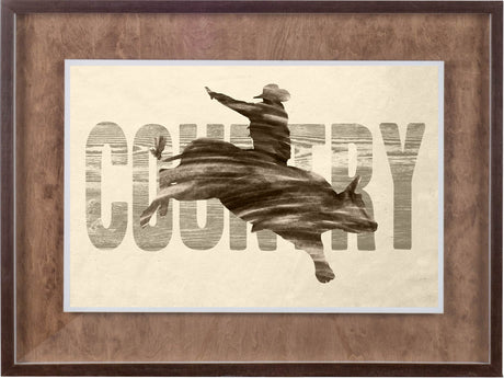 Country by THE Studio a Framed Art Print Matted under Glass from Mercana - Luna Furniture