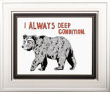 Bear by Marie, Natasha a Framed Art Print Matted under Glass from Mercana - Luna Furniture