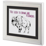 Bison by Marie, Natasha a Framed Art Print Matted under Glass from Mercana - Luna Furniture