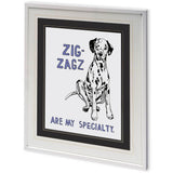 Dalmation by Natasha Marie a Framed Art Print Matted under Glass from Mercana - Luna Furniture