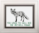 Fox by Marie, Natasha a Framed Art Print Matted under Glass from Mercana - Luna Furniture