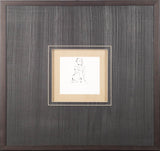 Contour Figure 2 by Stefano Altamura a Hand Embellished Textured Framed Art Print Matted under Glass from Mercana - Luna Furniture