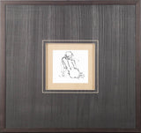 Contour Figure 4 by Stefano Altamura a Hand Embellished Textured Framed Art Print Matted under Glass from Mercana - Luna Furniture