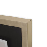 Small Inked Dogs III by Grace Popp a Hand Embellished Textured Framed Art Print Matted under Glass from Mercana - Luna Furniture