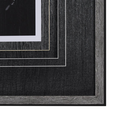 Antique Typewriter Bars by Ethan Harper Hand Embellished Textured Framed Photo Art Print Matted unde from Mercana - Luna Furniture