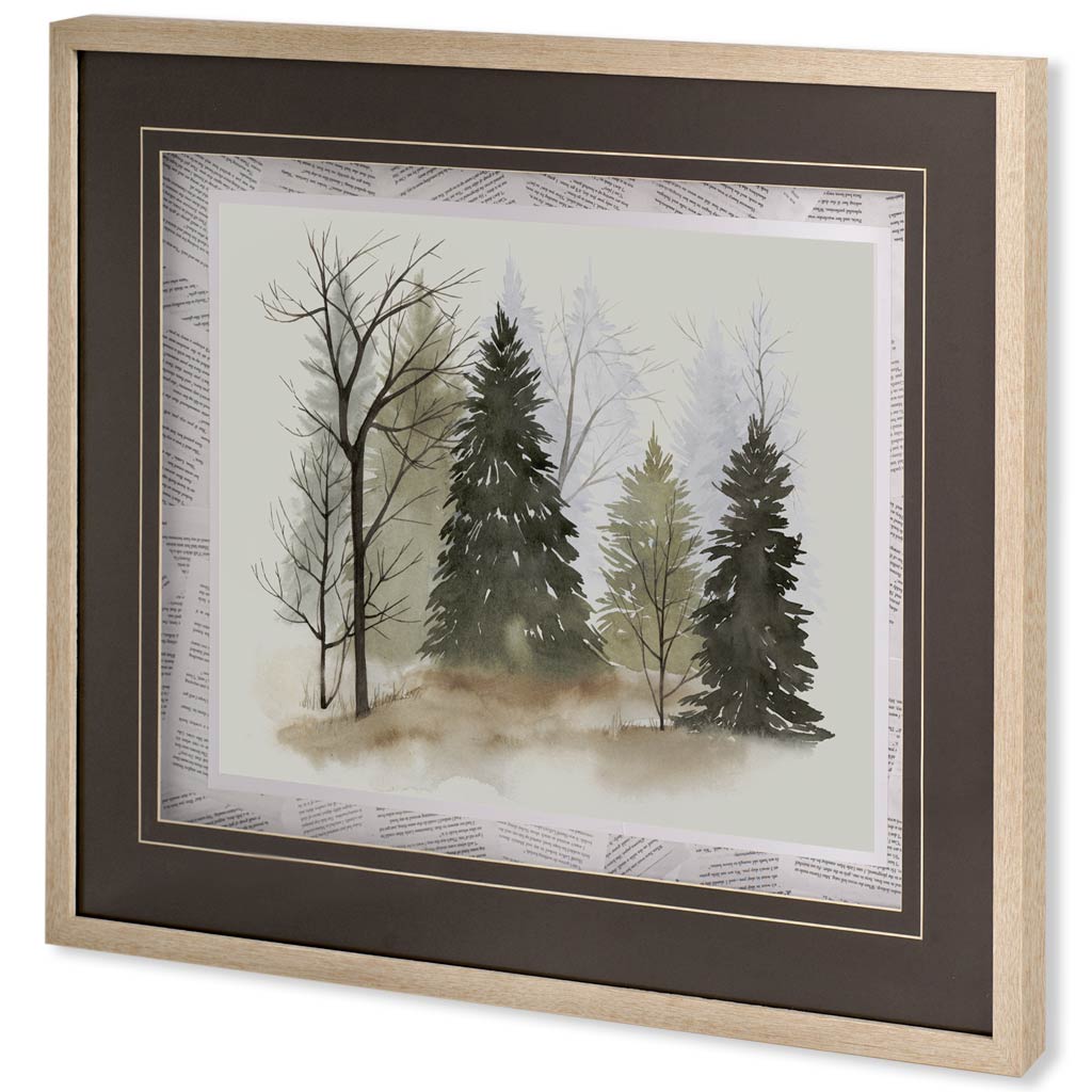 In the Mist II by Grace Popp a Framed Art Print Matted under Glass from Mercana - Luna Furniture
