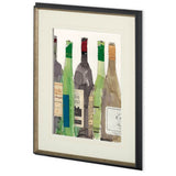 Dinner Party I by Samuel Dixon a Hand Embellished Textured Framed Art Print Matted under Glass from Mercana - Luna Furniture