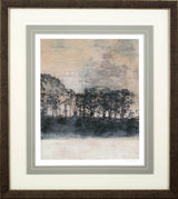 Blush Treeline II by Jennifer Goldberger a Framed Art Print Matted under Glass from Mercana - Luna Furniture