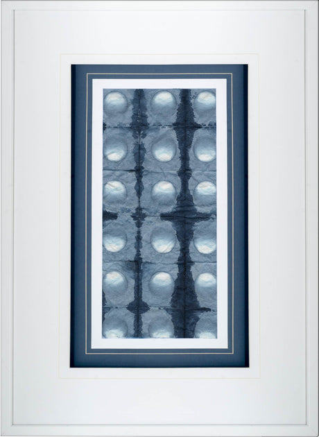 Shibori I by Chariklia Zarris a Framed Art Print Matted under Glass from Mercana - Luna Furniture