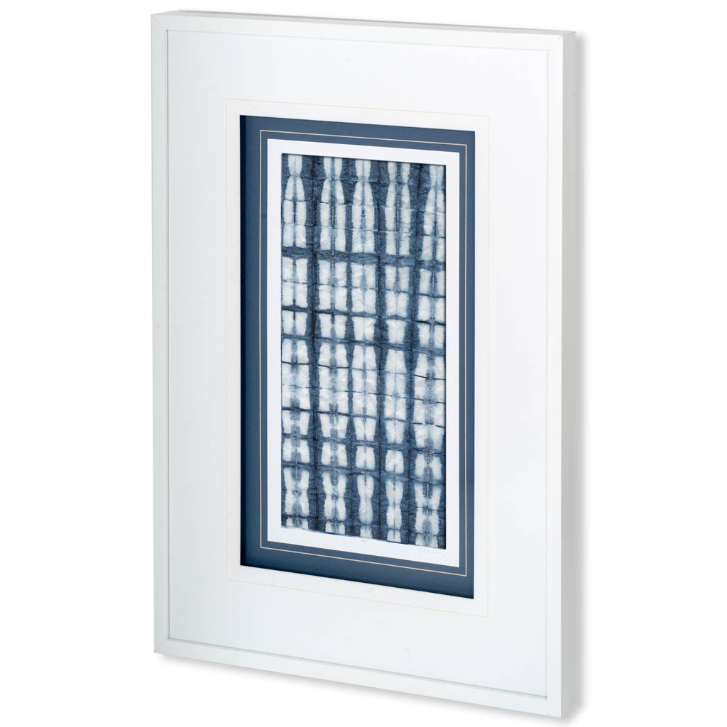 Shibori III by Chariklia Zarris a Framed Art Print Matted under Glass from Mercana - Luna Furniture