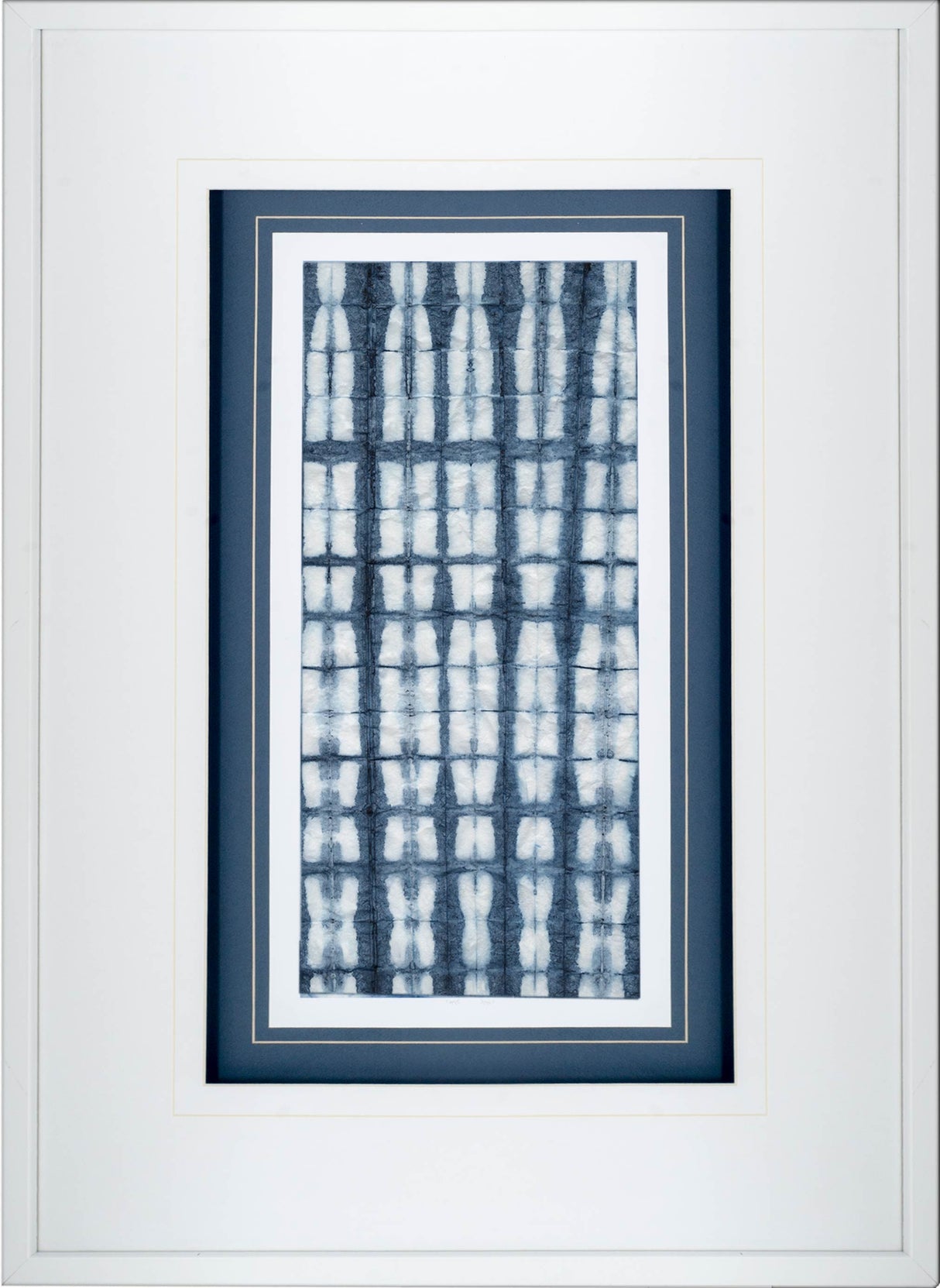 Shibori III by Chariklia Zarris a Framed Art Print Matted under Glass from Mercana - Luna Furniture