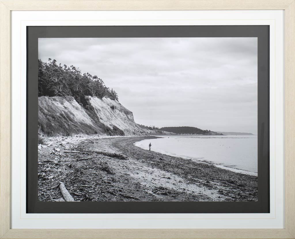 Fisherman, Ebeys Landing Whidbey Island by Bisig, Steve a Framed Photo Art Print Matted under Glass from Mercana - Luna Furniture