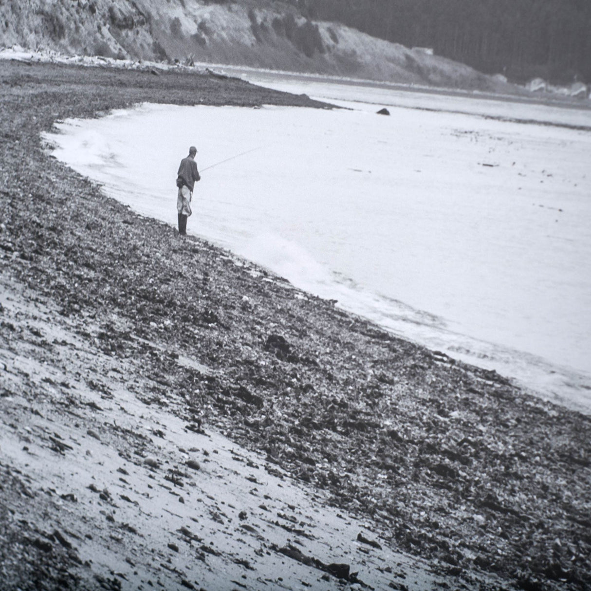 Fisherman, Ebeys Landing Whidbey Island by Bisig, Steve a Framed Photo Art Print Matted under Glass from Mercana - Luna Furniture