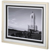 Browns Point Lighthouse by Bisig, Steve a Framed Photo Art Print Matted under Glass from Mercana - Luna Furniture