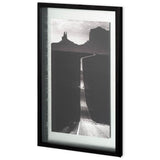 Desert Highway by Hakan Strand a Hand Embellished Textured Framed Art Photograph Matted under Glass from Mercana - Luna Furniture