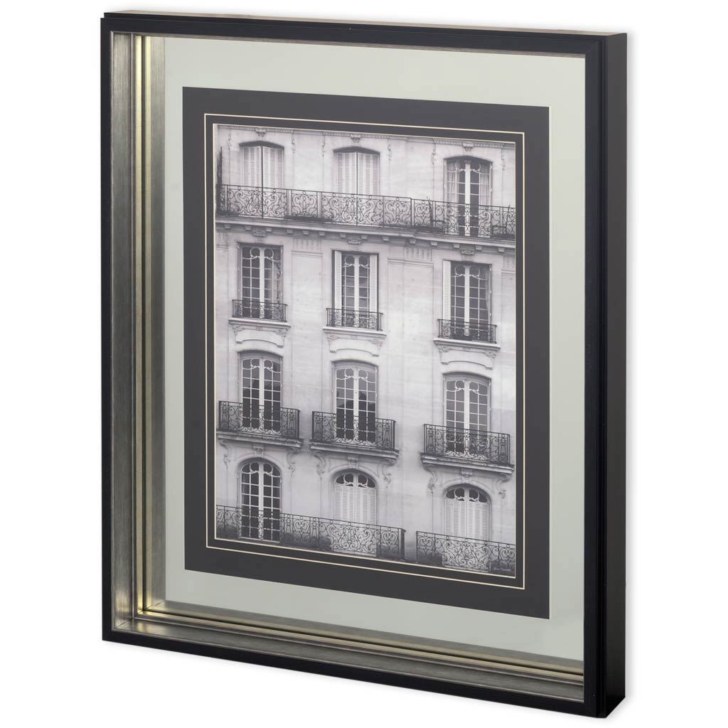 Across the Street I by Laura Marshall a Framed Art Print Matted under Glass from Mercana - Luna Furniture