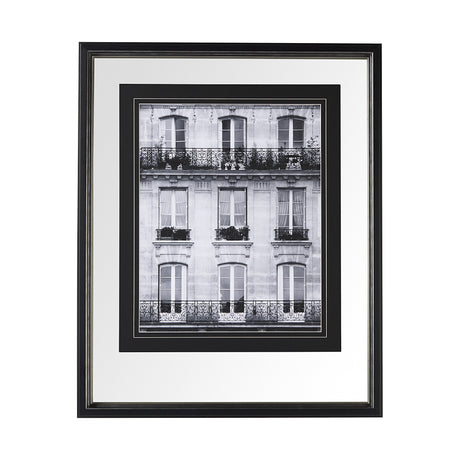 Across the Street II by Laura Marshall a Framed Art Print Matted under Glass from Mercana - Luna Furniture