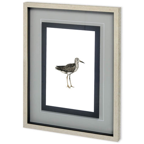 Custom Sea Bird III by Grace Popp a Framed Art Print Matted under Glass from Mercana - Luna Furniture