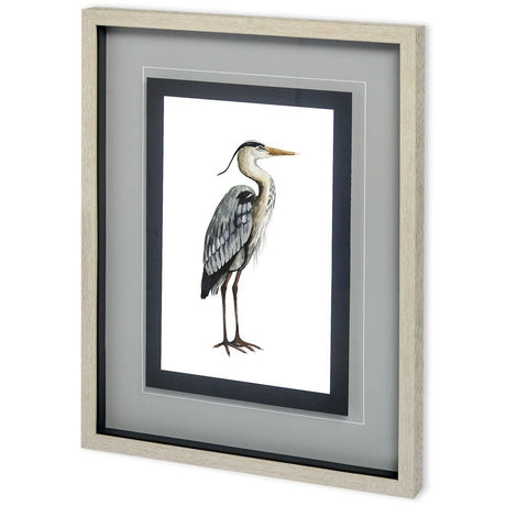 Custom Sea Bird V by Grace Popp a Framed Art Print Matted under Glass from Mercana - Luna Furniture