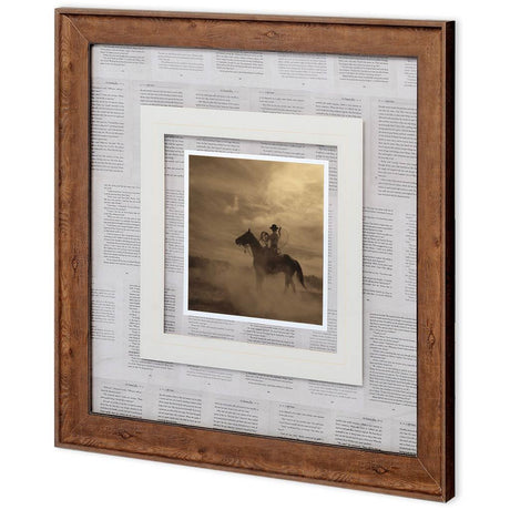 On The Range II - Building a Loop by Adam Jahiel a Framed Photo Art Print Matted under Glass from Mercana - Luna Furniture