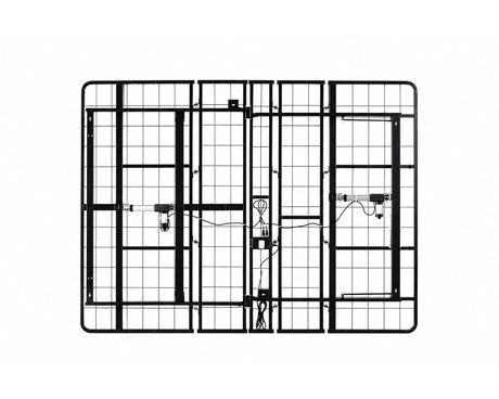 MS100 Black Queen Adjustable Base from Mlily - Luna Furniture