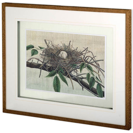 Custom Nesting III (MC) by John Butler Hand Embellished Textured Framed Art Print Matted under Glass from Mercana - Luna Furniture