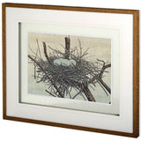 Custom Nesting IV (MC) by John Butler Hand Embellished Textured Framed Art Print Matted under Glass from Mercana - Luna Furniture