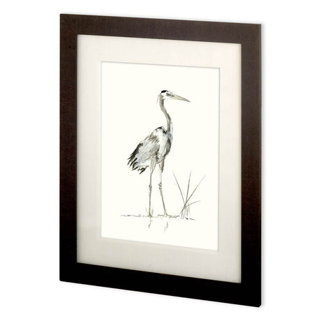 Custom Evening Watch I (MC) by Nan Rae Hand Embellished Textured Framed Art Print Matted under Glass from Mercana - Luna Furniture