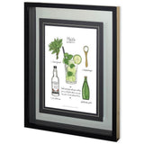 Classic Cocktail - Mojito by Naomi McCavitt a Framed Art Print Matted under Glass from Mercana - Luna Furniture