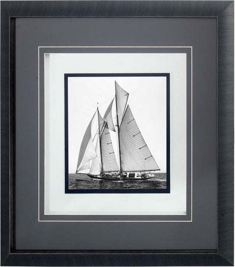 Adrift II by Jorge Llovet a Framed Photo Art Print Matted under Glass from Mercana - Luna Furniture