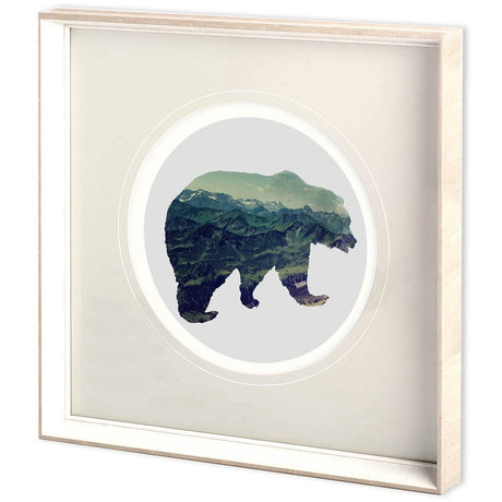 Spirit Bear by Taylor, Evangeline a Framed Art Print Matted under Glass from Mercana - Luna Furniture