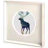 Spirit Stag by Taylor, Evangeline a Framed Art Print Matted under Glass from Mercana - Luna Furniture