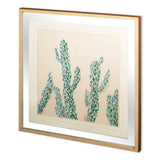 Cactus Maze I by PanPan a Framed Art Print Matted under Glass from Mercana - Luna Furniture