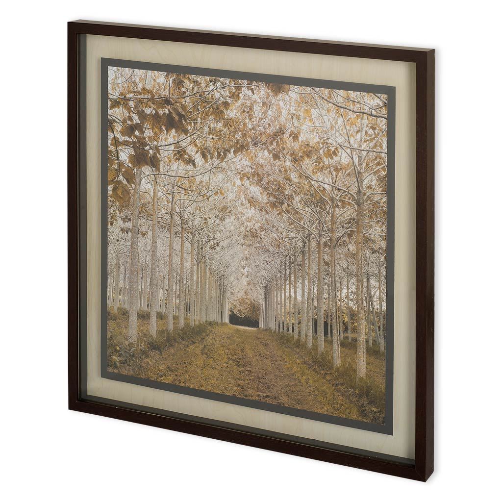 White Gold by Frank Asssaf a Framed Photo Art Print Matted under Glass from Mercana - Luna Furniture
