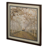 White Gold by Frank Asssaf a Framed Photo Art Print Matted under Glass from Mercana - Luna Furniture