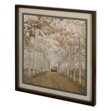 White Gold by Frank Asssaf a Framed Photo Art Print Matted under Glass from Mercana - Luna Furniture