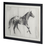 Custom Appaloosa Study I (MC) by Ethan Harper a Hand Embellished Textured Framed Decograph Art Print from Mercana - Luna Furniture