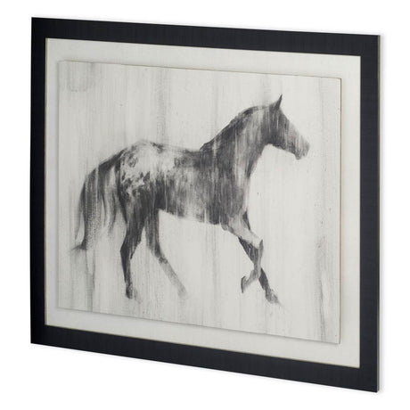Custom Appaloosa Study I (MC) by Ethan Harper a Hand Embellished Textured Framed Decograph Art Print from Mercana - Luna Furniture
