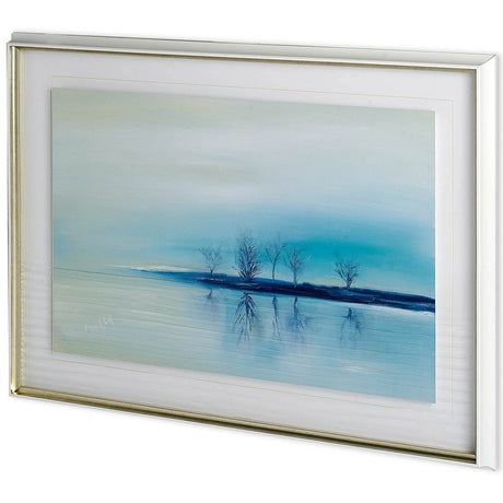 Stillness by Michelle Gort a Hand Embellished Textured Framed Photo Art Print Matted under Glass from Mercana - Luna Furniture