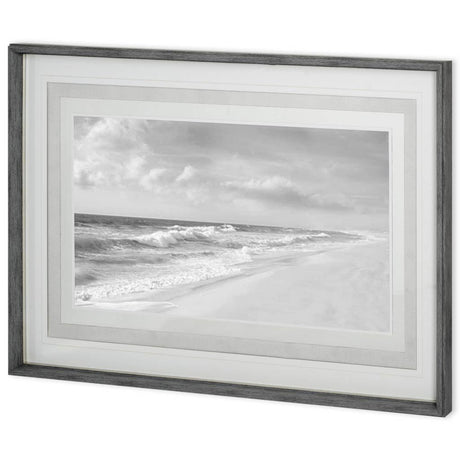 Hamptons V by James McLoughlin a Hand Embellished Textured Framed Photo Art Print Matted under Glass from Mercana - Luna Furniture