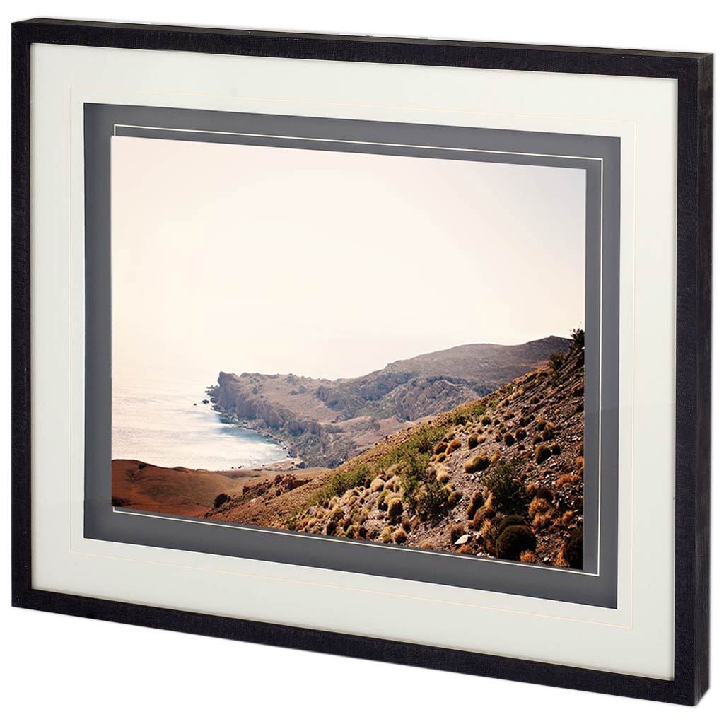 Crete Cove II by Sylvia Coomes a Framed Photo Art Print Matted under Glass from Mercana - Luna Furniture